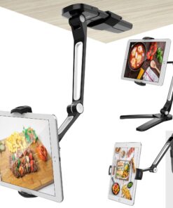 AboveTEK Tablet Halterung - Wand- & Tischhalter, Hochkompatibel für Tablet, Handy & iPad, für Büro und Familie, 360° Dre