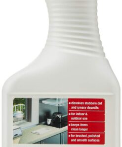 Wepos Edelstahl & Chrom Reiniger 750ml | Löst hartnäckige Verschmutzungen ab | Für Innen- und Außenaufsicht | Stark wirk
