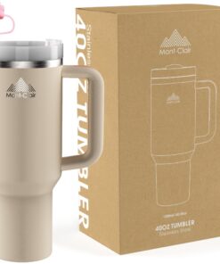 Thermobecher Rosenquarz 40oz Kühlt 10 Stunden BPA Frei Strohhalm Trinkflasche