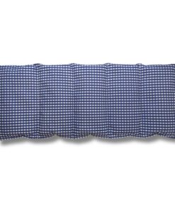 Franzis Nähstube 50x20cm kariert blau Wärmekissen für Mikrowelle Schmerzlinderung Franzis Nähstube 100% Baumwolle Trau