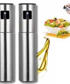 Edelstahl Öl Sprüher zum Kochen BPA-frei 100ml Olivenöl & Essig