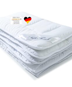 Aqua-Textil Ultra leichte Sommerbettdecke Soft Touch 135 x 200 cm Oeko-TEX