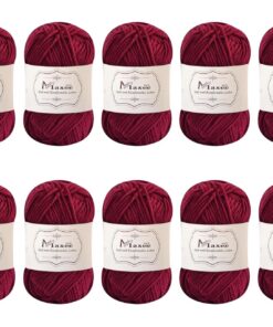 Maxee Handstrickgarn 500g Multicolor, Acryl Garn zum Stricken, Weiche Wolle für Strickanfänger und Erfahrene(Strickwaren