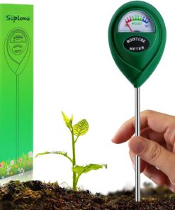 Suplong Feuchtigkeitsmesser für Pflanzen – präziser, batteriefreier Boden-Feuchtemesser für Garten, Innen- & Außenbereic