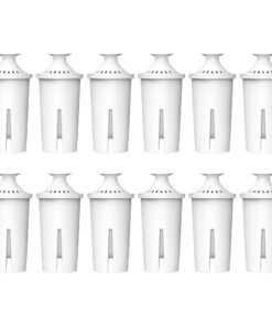Maxblue Wasserfilterkartusche - TÜV SÜD & NSF-zertifiziert - Für Brita® Classic, Mavea 107007 & Aqua Optima® RUF916 - 12
