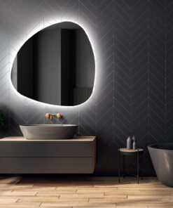 Artforma Badspiegel mit Beleuchtung - Led Spiegel Bad - Modernes Design - Ohne Rahmen Artforma Badspiegel mit Beleucht