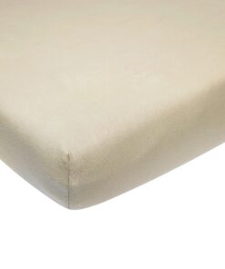 Meyco Home Spannbettlaken 90x210/220cm - Jersey - 100% Baumwolle - Oeko Tex Zertifiziert - Rundum-Gummizug, atmungsaktiv
