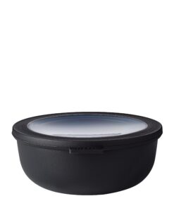 Mepal Multi Bowl Cirqula Round - Mikrowellen Geschirr für Familien im Haushalt - Ideal zum Aufheizen und Thronen - 1250