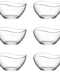 Lav 6tlg Glasschalen 215 ml Dessertschalen Vorspeiseschalen