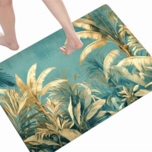 Badezimmerteppich rutschfest Waschbar 40x80cm Schnelltrocknend