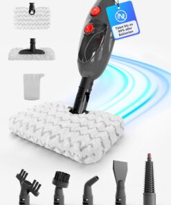 Dampfreiniger Steam-It Max 7 in 1 Boden & Fenster Reinigung Elektrischer Dampfbesen Kabelgebunden