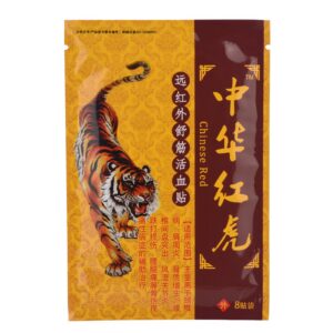 Körperpflaster auf Pflanzenbasis 80 Stück Tiger Hot Patch für Schmerzlinderung bei Arthritis und Schulter Schmerzen
