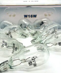 10x Stück W16W 12V KFZ Auto Beleuchtung Glühlampe Long Life
