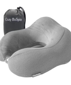 Cozy BoSpin Reisekissen für Campern,Memory-Schaum, bequem und leicht