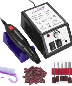 SPTHTHHPY Elektrische Nagelfräser für Professionelle und DIY-Maniküre mit 20000 u/min Fräser Geschwindigkeit und Kallusb