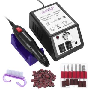 SPTHTHHPY Elektrische Nagelfräser für Professionelle und DIY-Maniküre mit 20000 u/min Fräser Geschwindigkeit und Kallusb