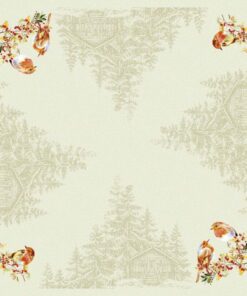 Tischdecken aus Airlaid Mitteldecken für Gastronomie und Feiern (20 Stück) Weihnachtsdeko Pippa (Beige)