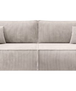 Selsey Schlafsofa Couch Mit Pflegeleichter Polyurethanschaum-Füllung für weiche Creme Färbung und Stauraum-Funktion
