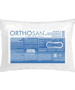 ABACUS ORTHOSAN Orthopädisches Kopfkissen 75x45cm Memory Foam mit unterschiedlichen Härtegraden (8001)