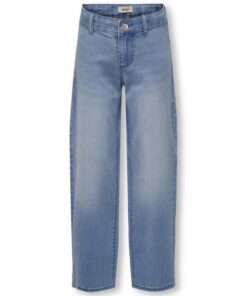 Bhgytec Mädchen Jeanshose Clean Wide Leg DNM PIM Noos