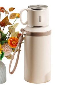 Thermobecher 600ml Edelstahl 316 - Isolierbecher Auslaufsicher | Vakuumisolierter Reisebecher für heiße & kalte Getränke