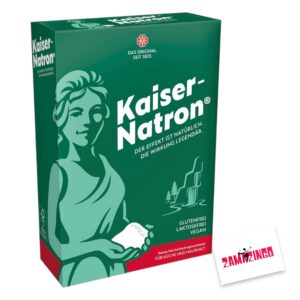 Kaiser Natron Pulver 1 x 250g | Reines Natriumhydrogencarbonat, Glutenfrei, Vegan & Laktosefrei für Küche und Haushalt +