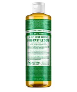 Dr. Bronner's Bio Mandel Castile Flüssigseife 473ml EWG Verified Fair for Life