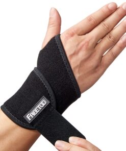 FREETOO Handgelenk Bandagen Fitness für Sehnenscheidenentzündung, Damen und Herren, Kompressionsstabik für Kraftsport |
