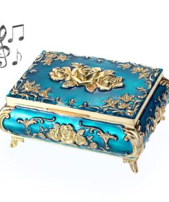 SUMTree Weißer Musical jewelry Box für Damen als Geburtstagsgeschenk
