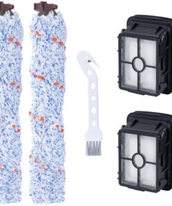 Wessper Multiflächen Bürstenrolle und Ersatzfilter für BISSELL 17132 Crosswave 3-in-1 Nass- & Trockensauger, Pet Pro Fil