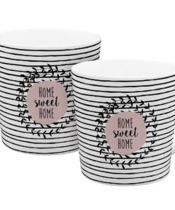 Porzellantasse Kaffeetasse Home Sweet Home 350ml