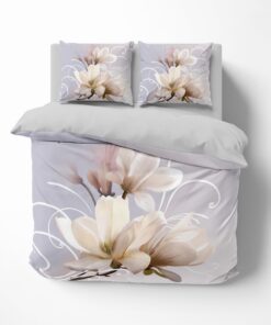 FEBE 3D Bettwäsche Magnolia Blume - Komfort für Wendebetten | FEBE 3D Bettwäsche Magnolia Blume - Perfekt für Ihr Wende