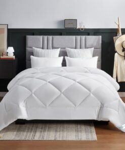 WAVVE Winter Warm Bettdecke 200x200 Weich Kuschelig Weiss 1800g Füllung OEKO-TEX