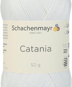 Schachenmayr Catania weißes Handstrickgarn für Häkler und Strickenden im Haus | Schachenmayr Catania 9801210-00106 Baum
