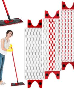 3 Stück Bodenwischer Ersatzbezug für Vileda Wischmopp Ersatz Mikrofaser Set, ideal für Vileda Ultramat Mop Ersatz, leic
