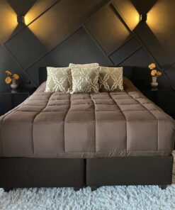 Zelesta Easybed 4 Jahreszeiten Bettdecke 155x220 - warm für Winter und Sommer - Waschbare Anti-Allergene Steppdecke