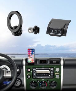 MaserWeller Kfz-Handyhalterung für Toyota FJ Cruiser 2007-2014, 360° drehbare Halterung, kompatibel mit MagSafe, nicht l
