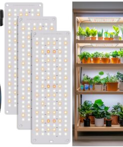 Pflanzenlampe Vollspektrum-Pflanzenleuchten Indoor Growing Großflächenbeleuchtung 3er-Pack