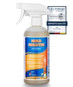 Multi-Surface Nikotinentferner – Kraftvoller Reiniger für Kunststoff, Fensterrahmen, Wände & mehr – Schnelle Nikotin- un