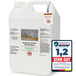 Biodelta Anti Flohspray 5L - Wirksam bei Hundeflingen & Katzenlingen - Hochwirksam in der Wohnung & im Auto - ideal für