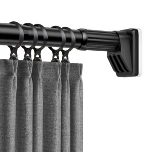 Gardinenstange ohne Bohren 40-490cm, Edelstahl Klemmstange, Klemmenstange für Badezimmer, Fenster, Küche und Schrank (Sc