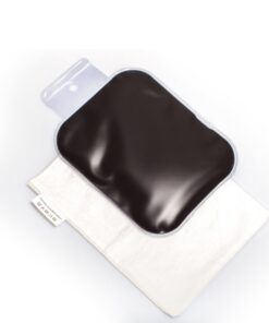 Kerafactum® Warmkissen Moor Kissen für Kaltanwendungen Rückenkissen Moorwärmekissen farben.Transparent mit Heller Baumwo