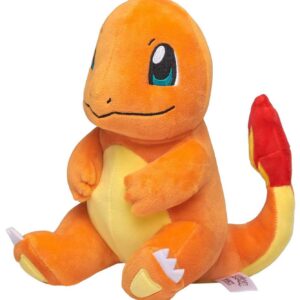 Pokémon 97963 BO36769 Plüschfigur - H Angela - Orange für Kinder - Spielzeug - 100x50x30cm - Trendig und bequem