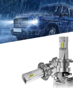YONGMING H7 Beleuchtungsscheinwerfer 52W 6000LM Ersatzlampe Mini Größe Conversion Kit Super Helle Weißes Licht 2er Pack