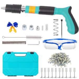 Manuelle Nagelpistole mit 110pcs 7.3mm Stahlnägeln für Wandmontage und Reparatur Indoors und Outdoors
