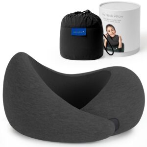 Ostrichpillow Go Reisekissen - Memory Foam, 360º Ergonomisches Design, Reisetasche Inklusive