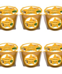 Pajoma® Mini Duftkerze 6er-Set Weihnachten Edition - Weihnachtsduft | 45g Wachsgewicht, 10 Stunden Brenndauer, edler Ges