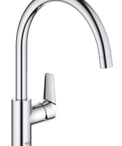 GROHE BauEdge Küchenarmatur mit hohem Auslauf für Hausmeister und Küchenassistenten beim Waschen und Spülen | GROHE Bau