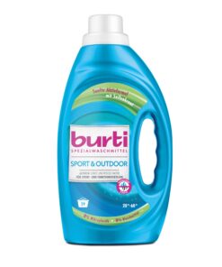 BertiSport & Outdoor Waschmittel flüssig – Bleichmittel & Weichspüler frei – Duftvolles Sportwaschmittel – 29 Wäschen A.