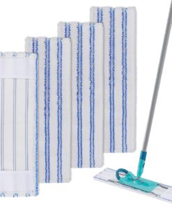 Mikrofaser WischMopbezug Ersatzbezug für 40 cm Wischmopp - Bodenwischer Ersatzbezug Mop-Pads-Bezug für Hartholz, Laminat